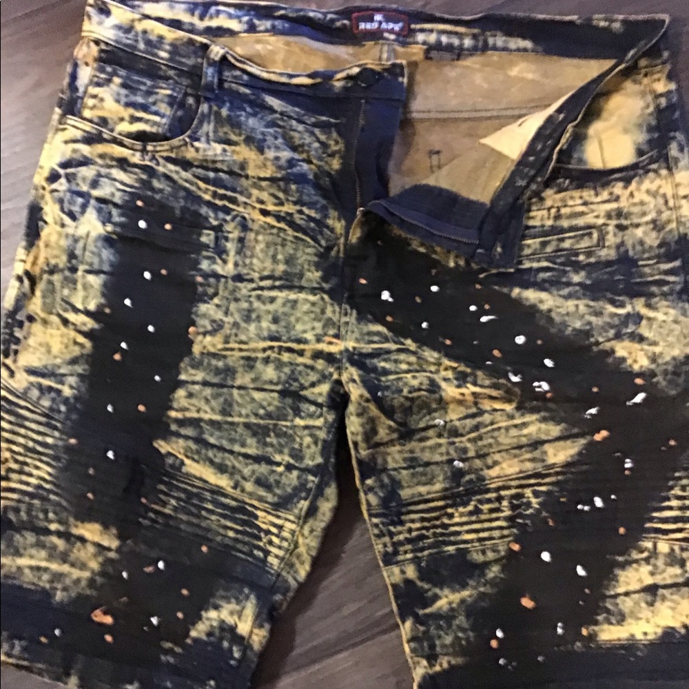 Men’s Red Ape Denim Shorts